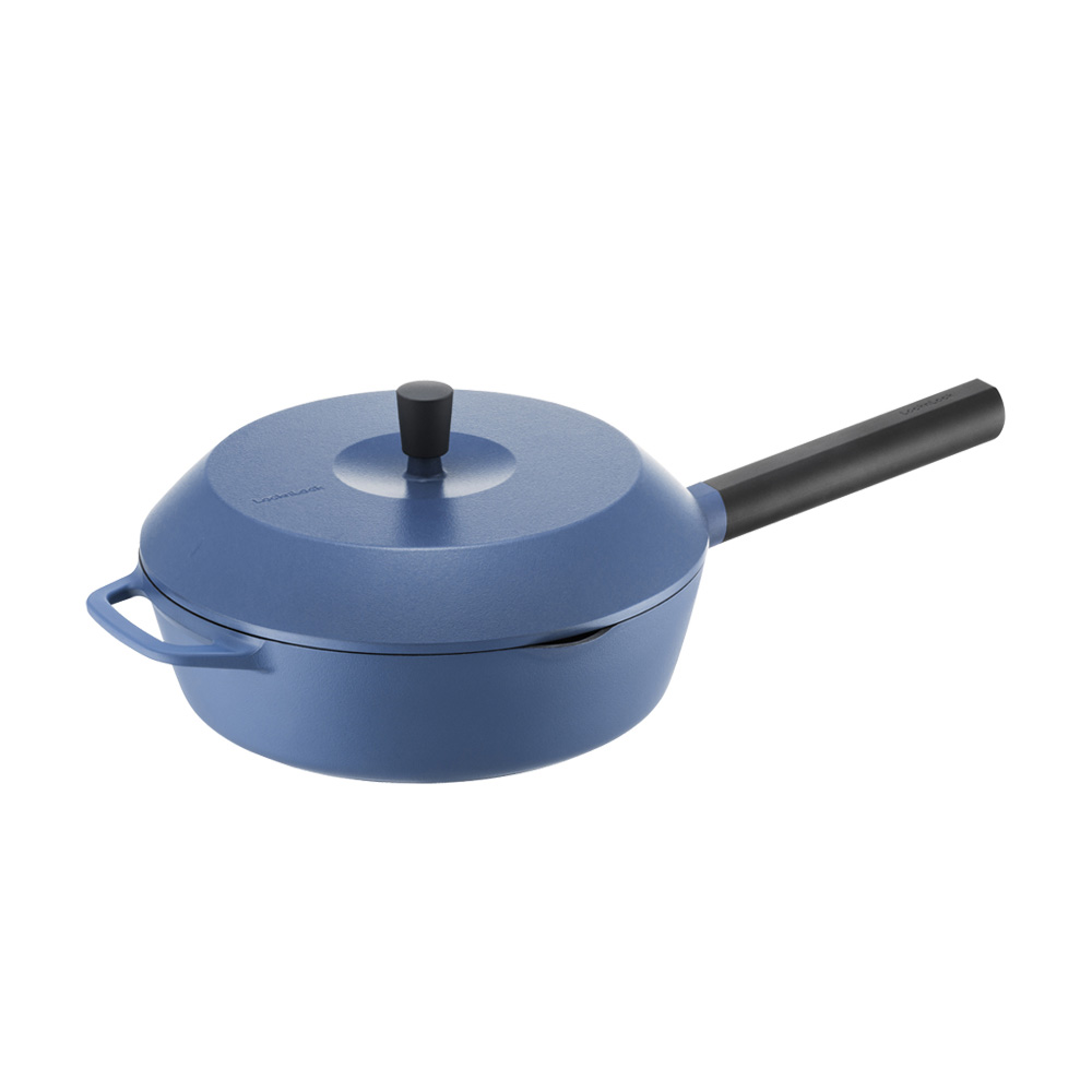 Master deep pan with a lid 24cm Non-stick induction frying pan - LMD1245, , large image number 1